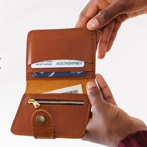 Portland Leather Mini Bifold Wallet